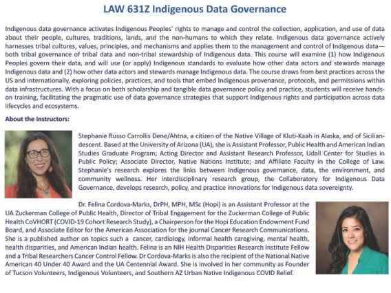 indigenous data governance